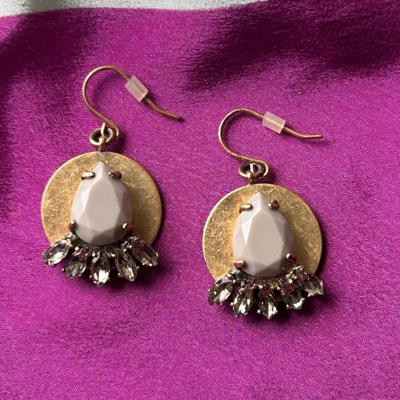 J. Crew Brass Like Dangling Drop Earrings - Picture 3 of 7